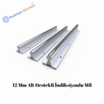 12 Mm Alt Destekli İndiksiyonlu Mil