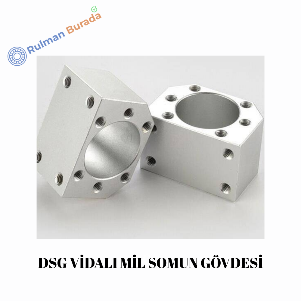 Site Görselleri - Vidalı Mil Somun (13) Ssg 16 (Dsg16) Somun GövdesiQWDASDQWDASZXZX - Görsel 1